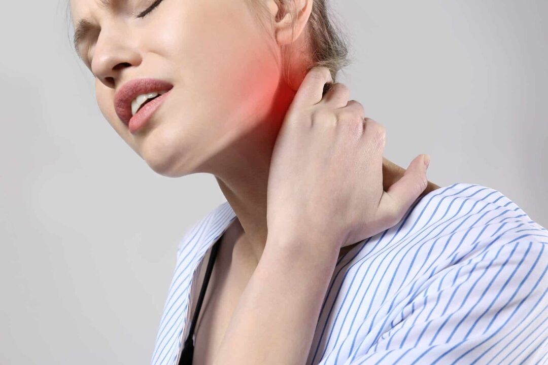 Nackenschmerzen bei Osteochondrose Foto 2