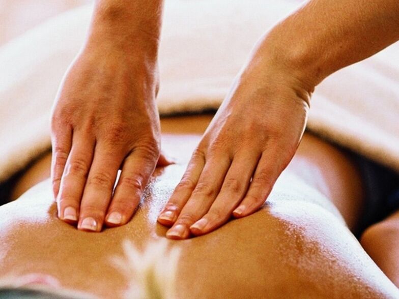 Massage zur Behandlung und Vorbeugung von zervikaler Osteochondrose