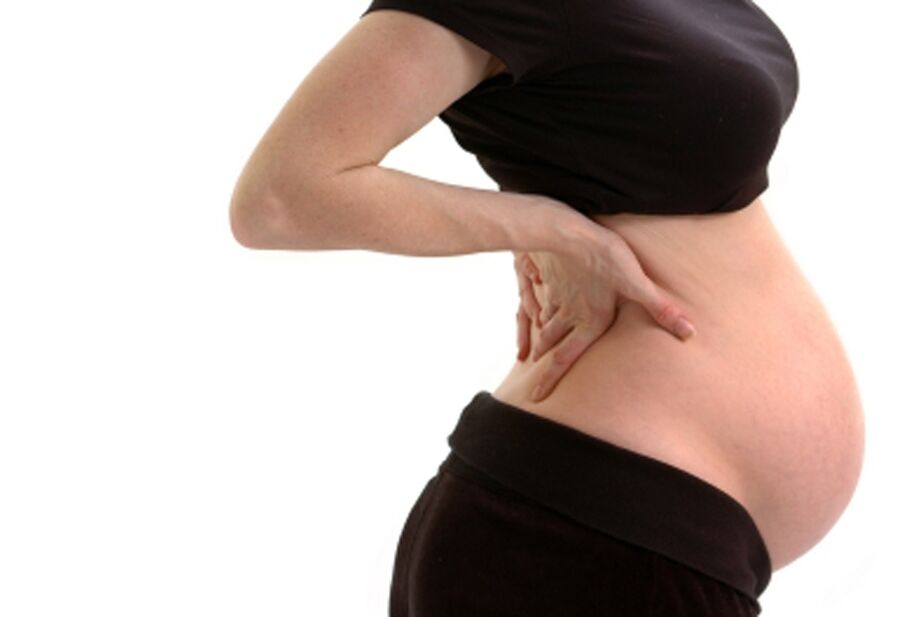 Rückenschmerzen in der schwangerschaft