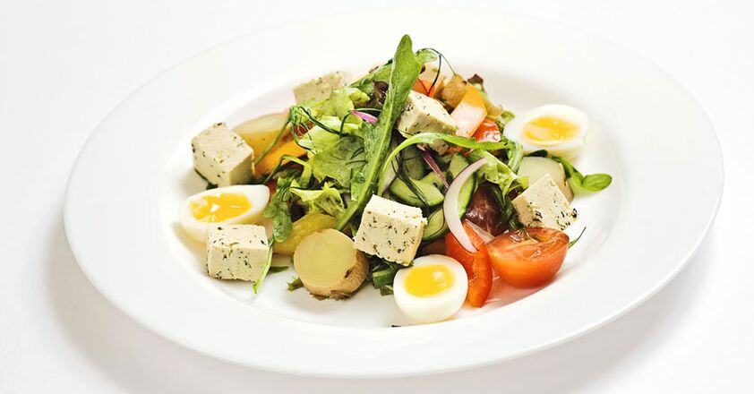 Ausgewogene Ernährung für Halsosteochondrose